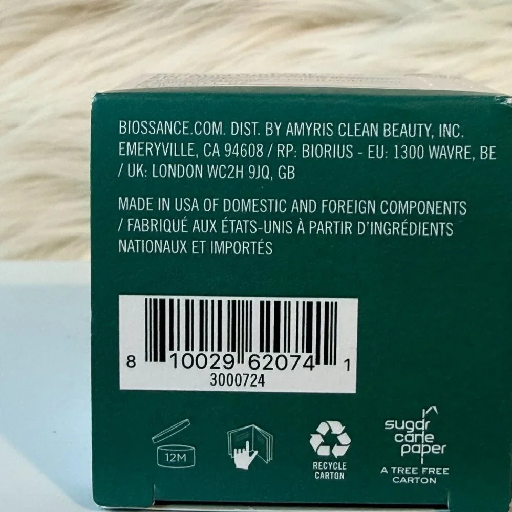 Biossance Squalane Probotic Gel  Mosturizer 0.5 oz
